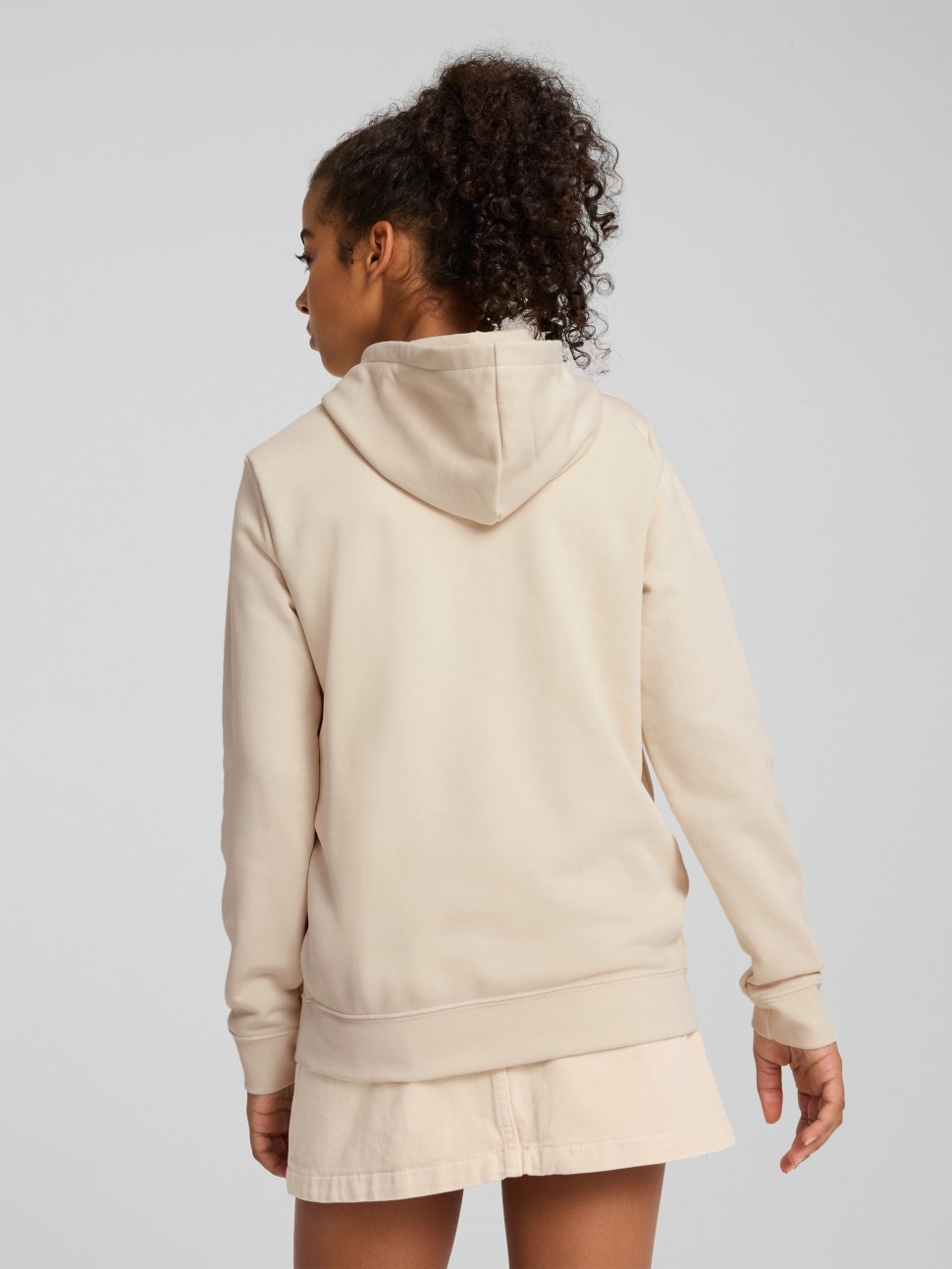 Толстовка дитяча Puma ESS No. 1 Logo Hoodie TR G молочна 68489787 — фото 3