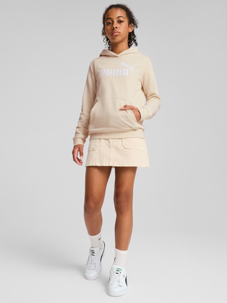 Толстовка детская Puma ESS No. 1 Logo Hoodie TR G молочная 68489787 изображение 4