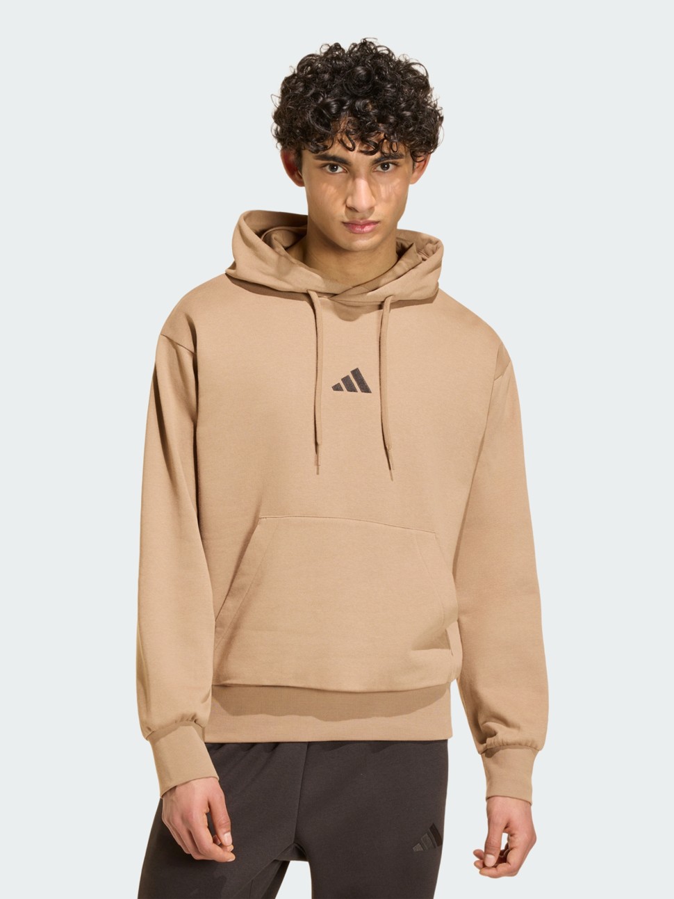 Толстовка мужская Adidas M FEELCOZY HD мокко KF2364 — фото 2