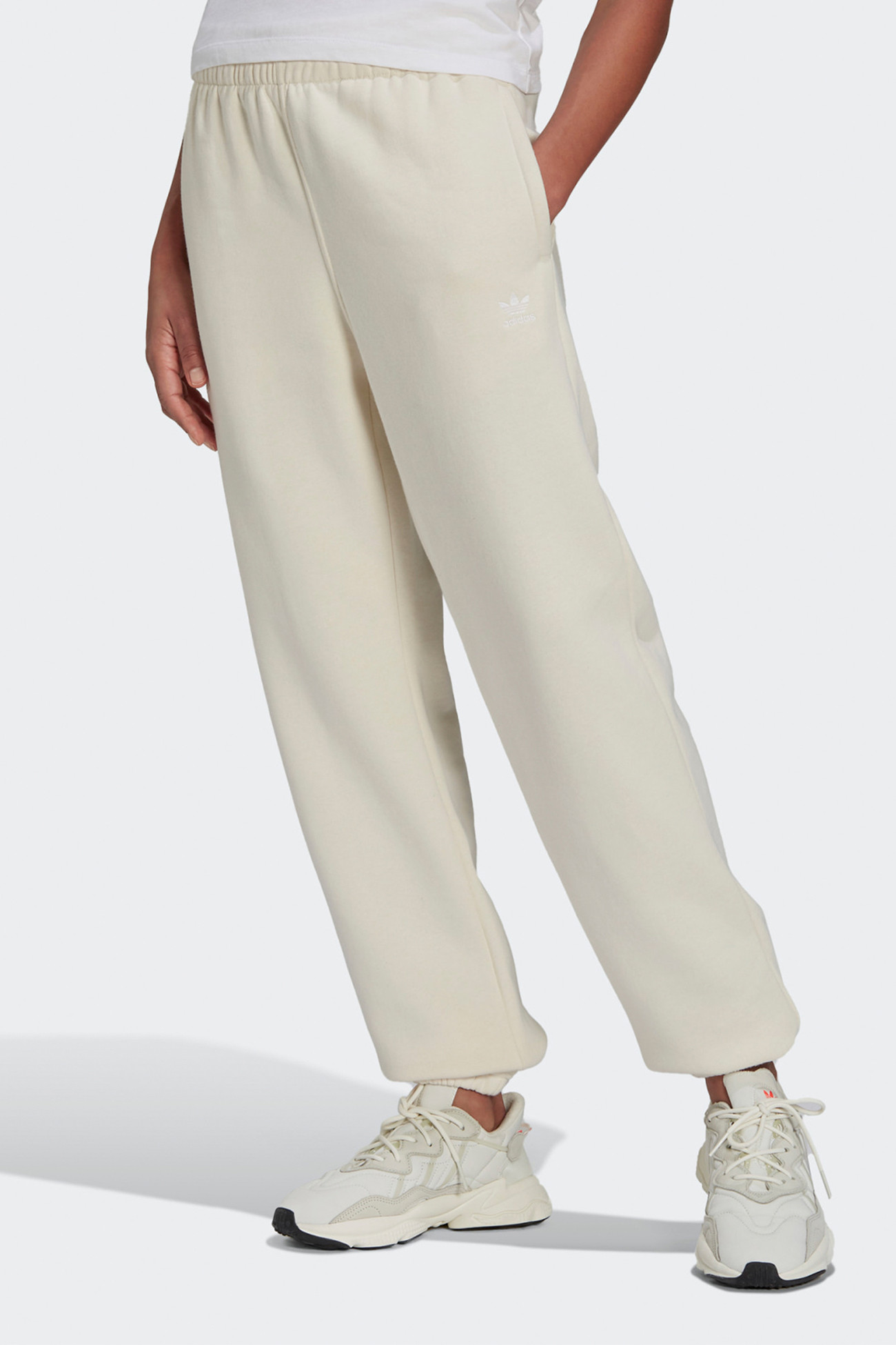 Штани жіночі Adidas Pants кремові H14175  изображение 2