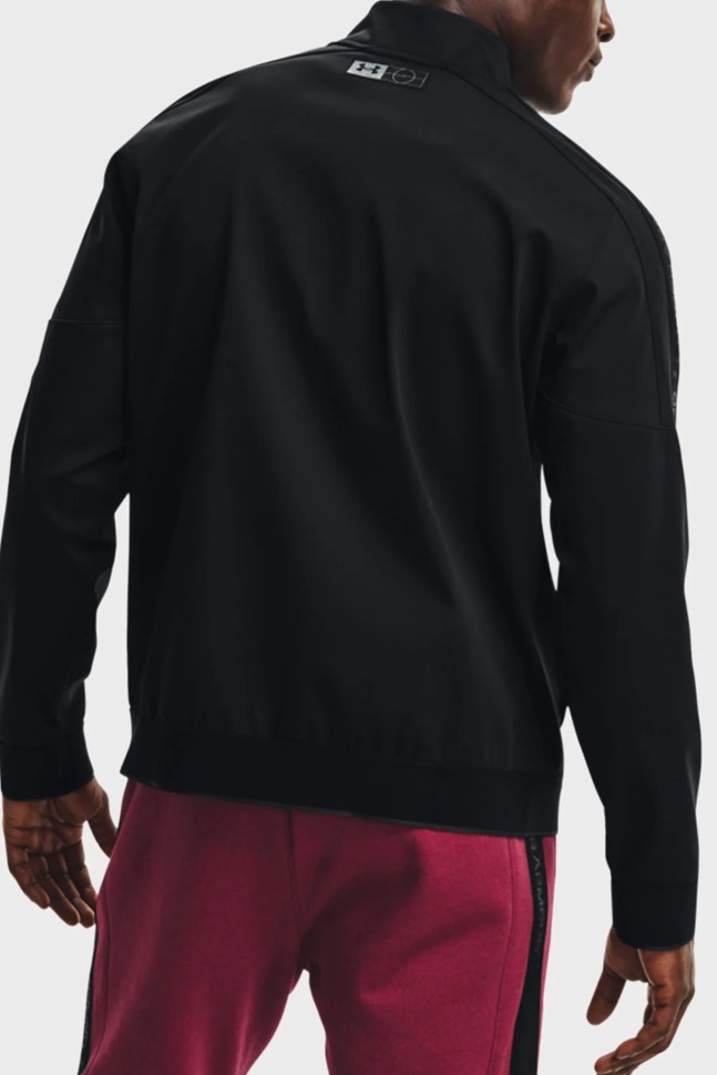 Ветровка мужская Under Armour Accelerate Bomber черная 1365407-001 изображение 3