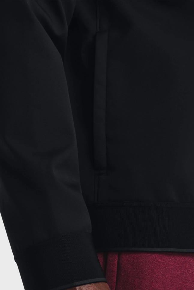 Ветровка мужская Under Armour Accelerate Bomber черная 1365407-001 изображение 4