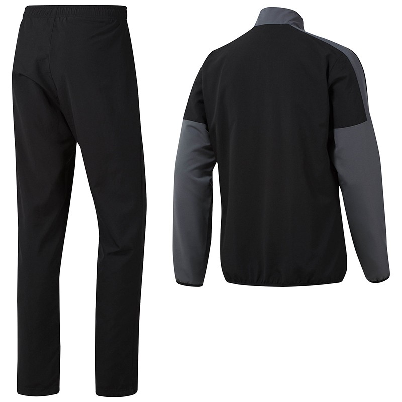 Костюм мужской Reebok Te Woven Tracksuit черный CY4926 — фото 3