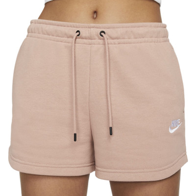 Шорты женские Nike W Nsw Essntl Flc Hr Short Ft розовые CJ2158-609