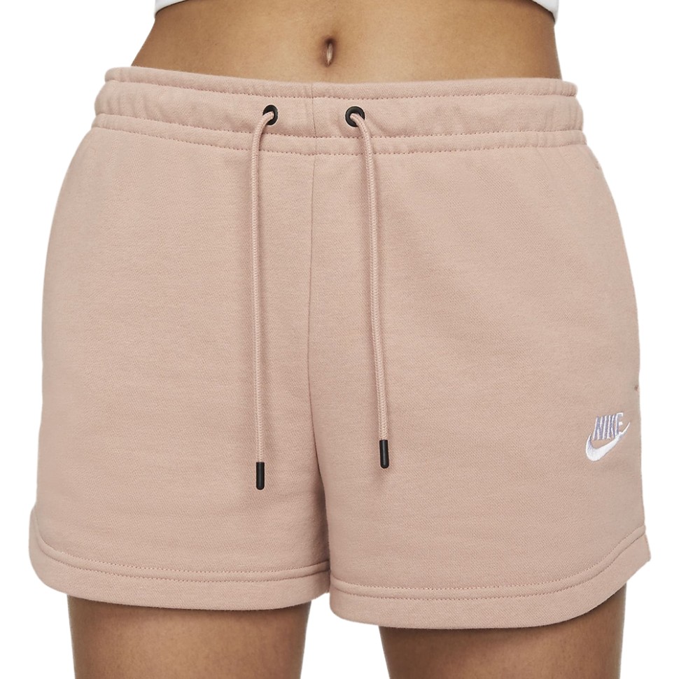 Шорти жіночі Nike W Nsw Essntl Flc Hr Short Ft рожеві CJ2158-609 — фото 1