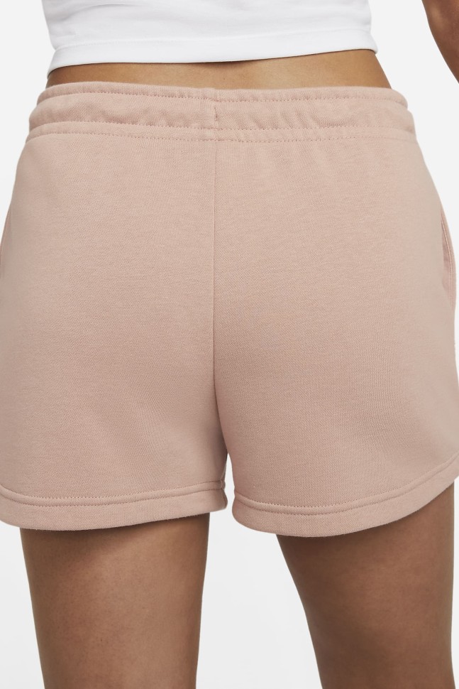 Шорти жіночі Nike W Nsw Essntl Flc Hr Short Ft рожеві CJ2158-609  изображение 3