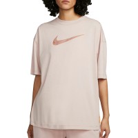Футболка женская Nike W Nsw Swsh Ss Top розовая DM6211-601 изображение 1