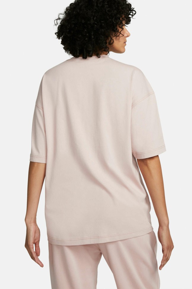 Футболка женская Nike W Nsw Swsh Ss Top розовая DM6211-601 изображение 3