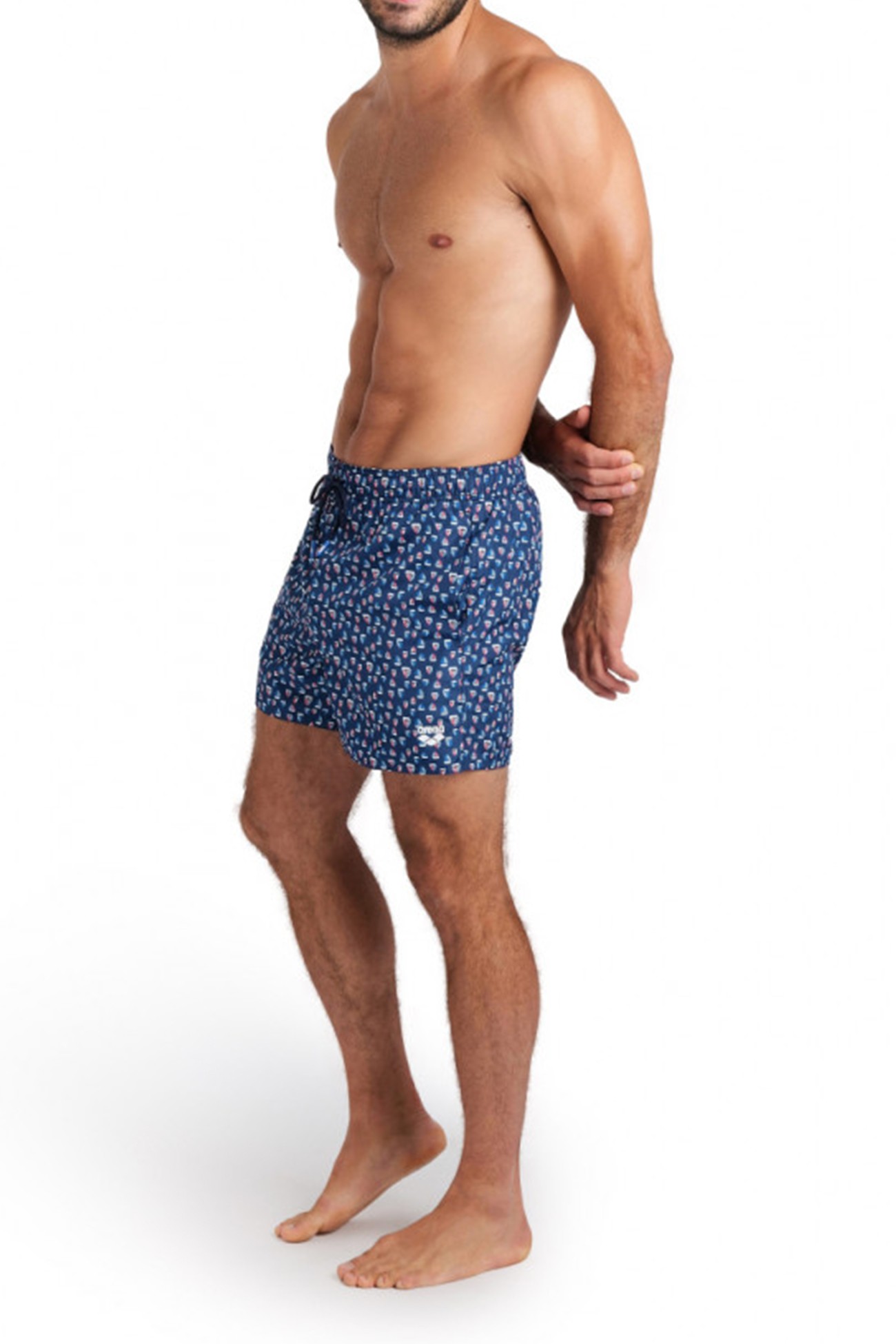 Шорти чоловічі Arena Men's Beach Short Allover сині 005253-710 изображение 2