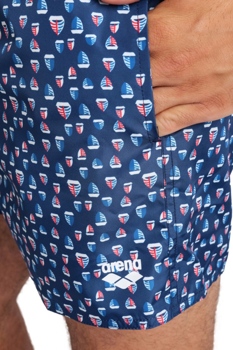 Шорти чоловічі Arena Men's Beach Short Allover сині 005253-710 изображение 5