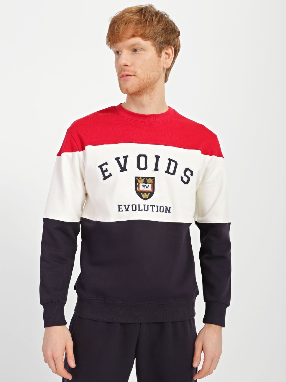 Толстовка чоловіча Evoids Cayman бордова 742220-670 — фото 2