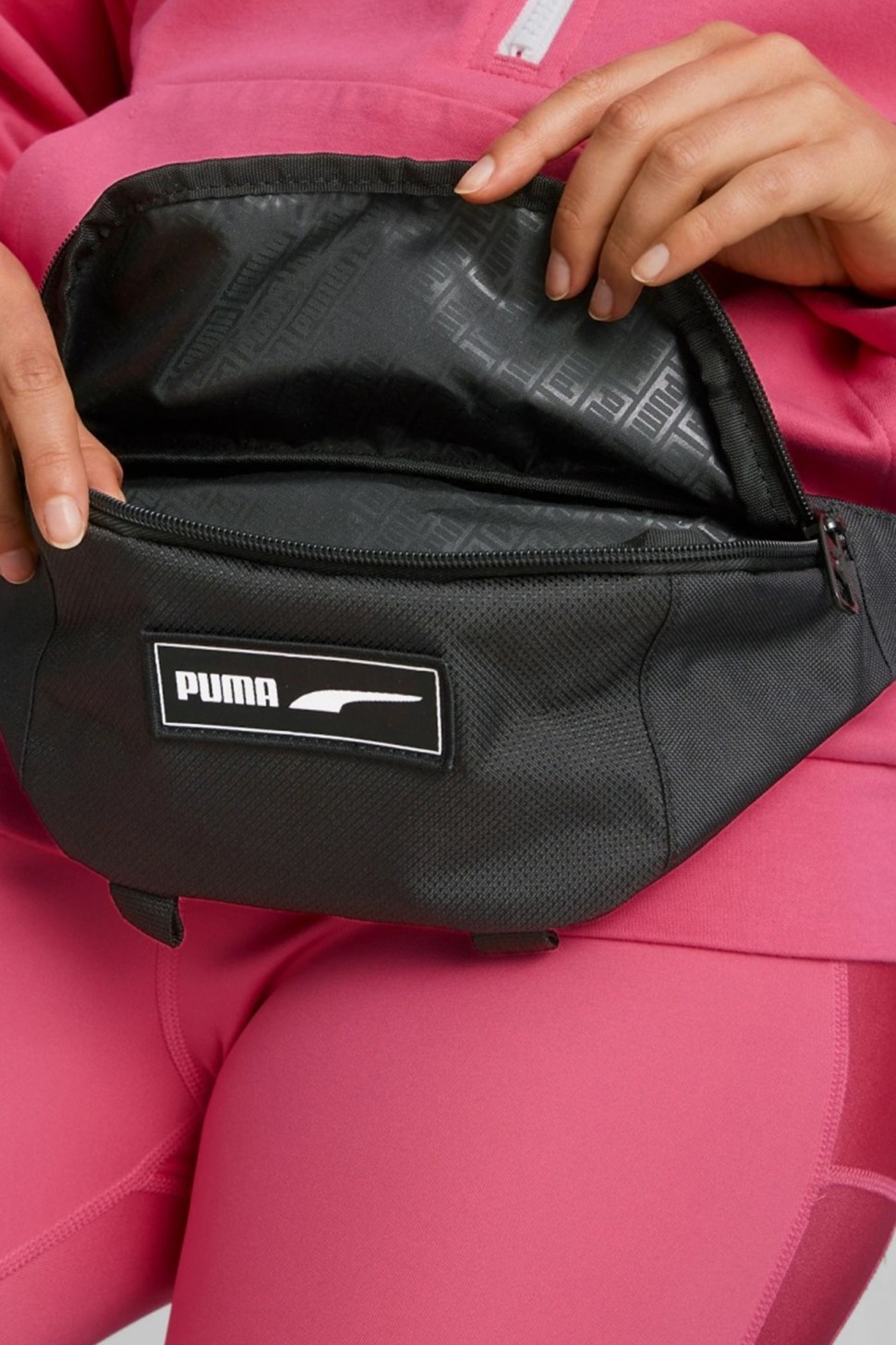 Сумка Puma PUMA Deck Waist Bag чорна 07918701 — фото 5