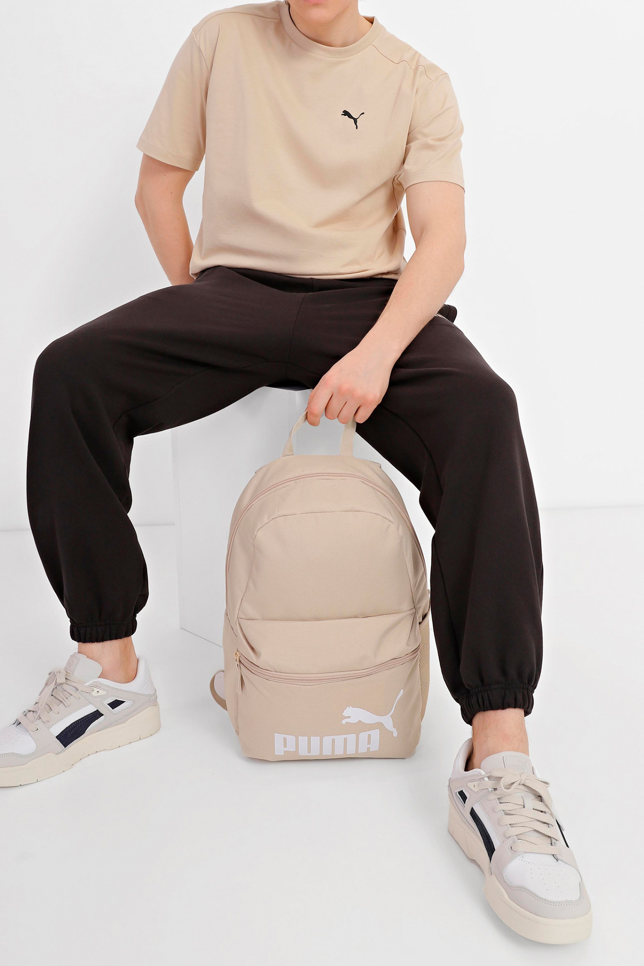 Рюкзак  Puma PUMA Phase Backpack бежевый 07548794 изображение 5