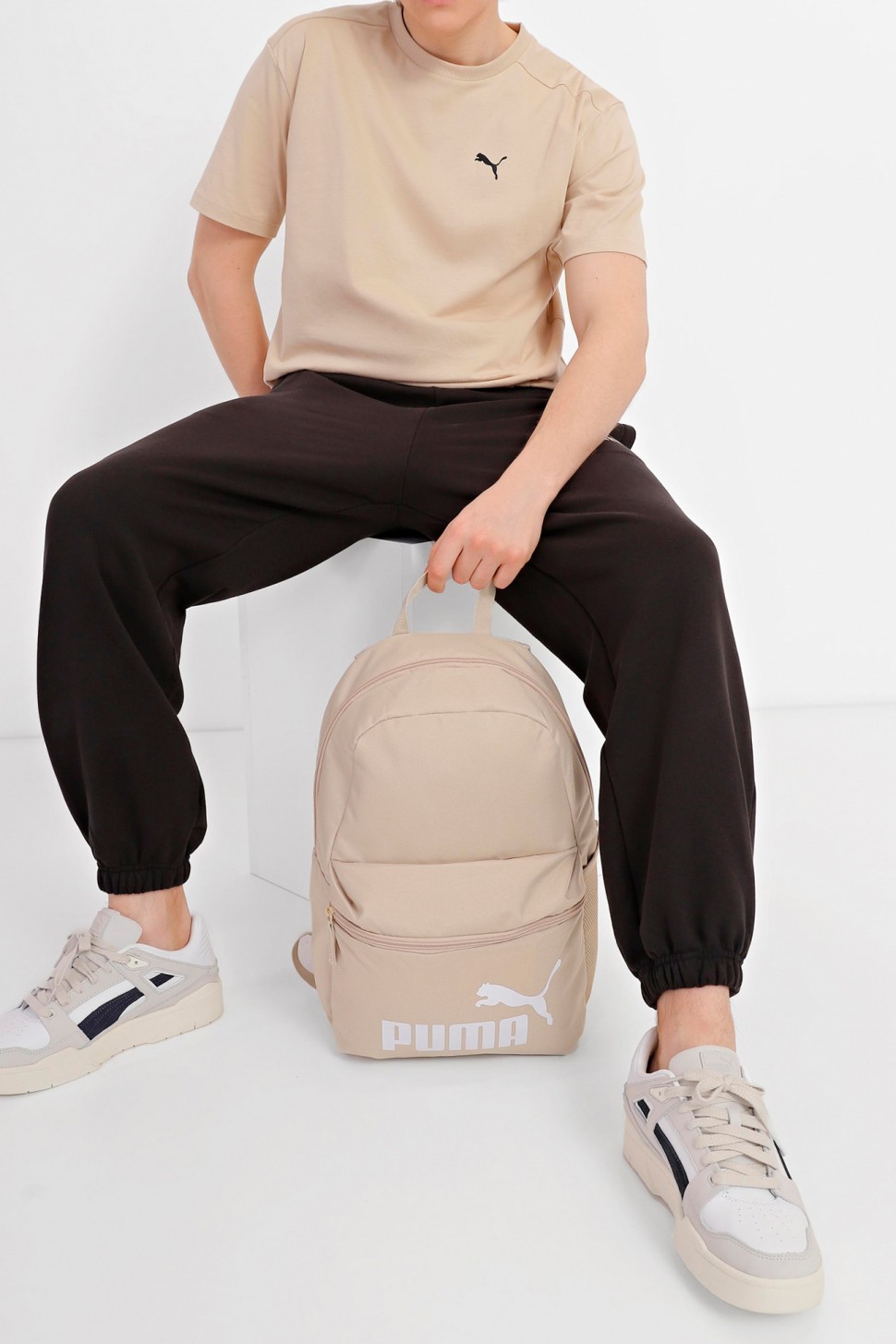 Рюкзак Puma PUMA Phase Backpack бежевий 07548794 — фото 5