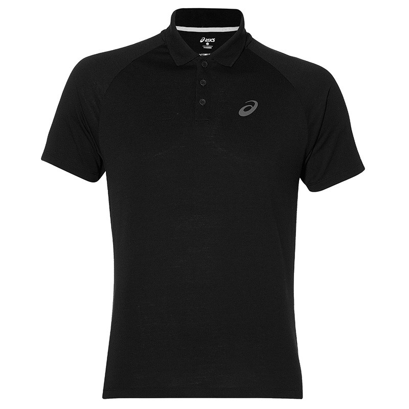 Футболка мужская Asics M Club Polo черная 141160-0904 изображение 1