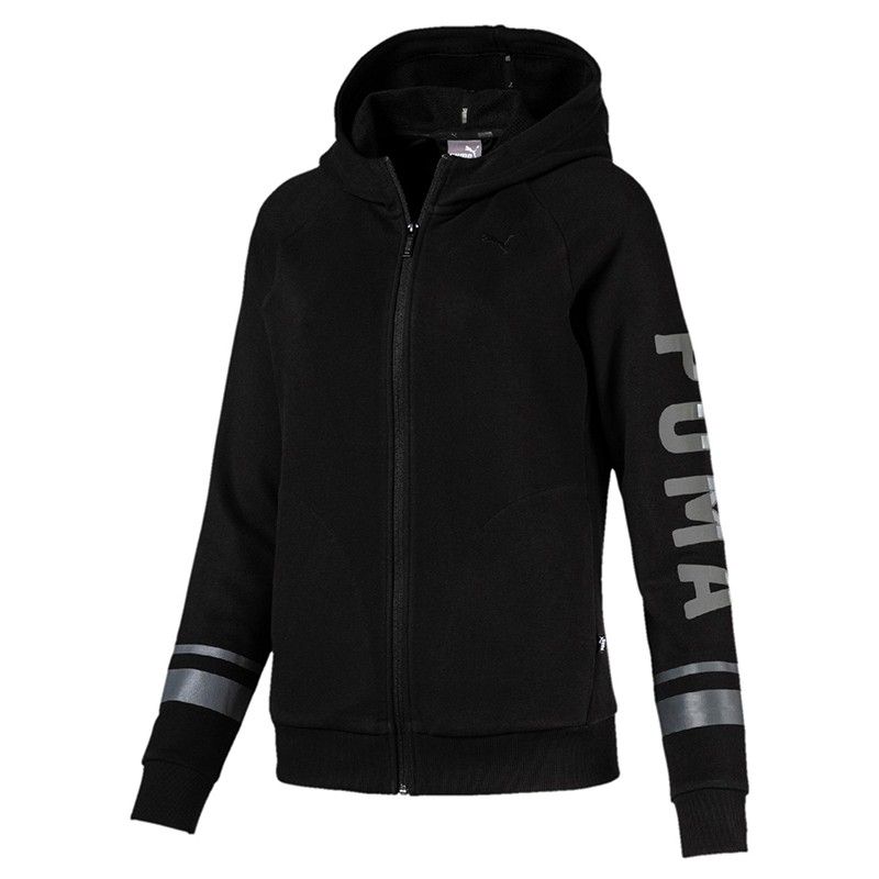 Толстовка женская Puma черная 85186101 — Sport City Толстовка женская Puma черная 85186101