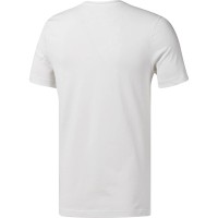 Футболка чоловіча Reebok LINEAR READ біла CW5367  изображение 3