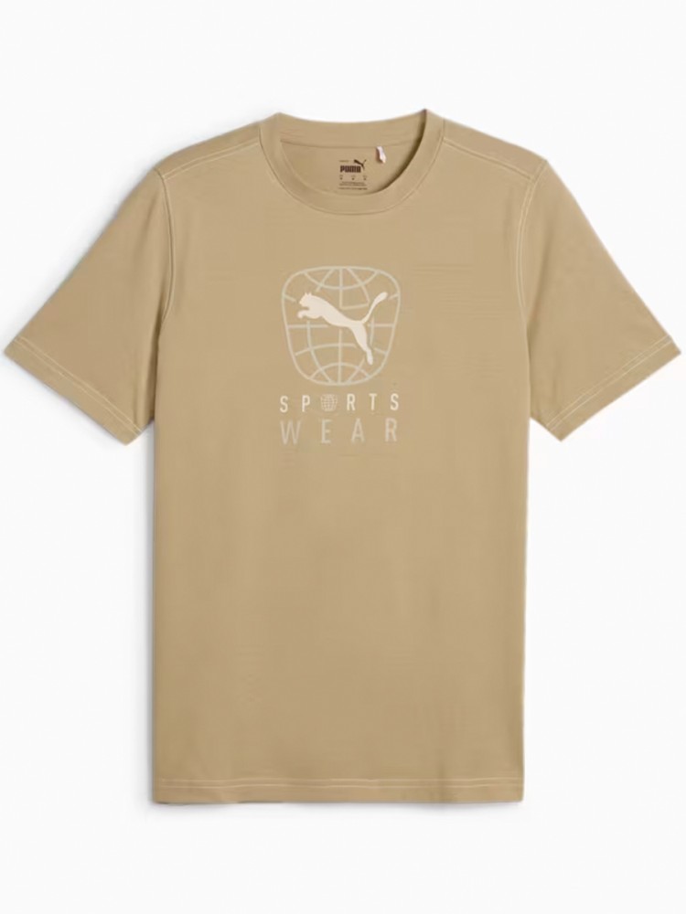 Футболка мужская Puma BETTER SPORTSWEAR Tee бежевая 67900183 изображение 2