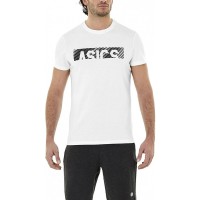 Футболка мужская Asics Esnt Diagonal Ss Top белая 2031A349-100 изображение 3