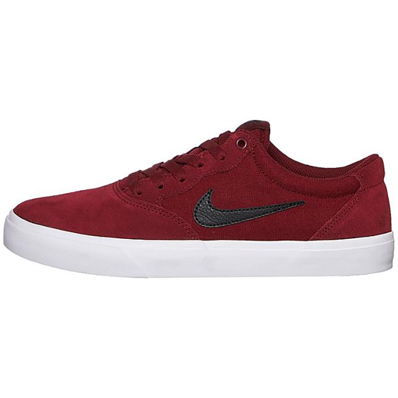 Кеды унисекс Nike SB Chron Solarsoft бордовые CD6278-602 — фото 4
