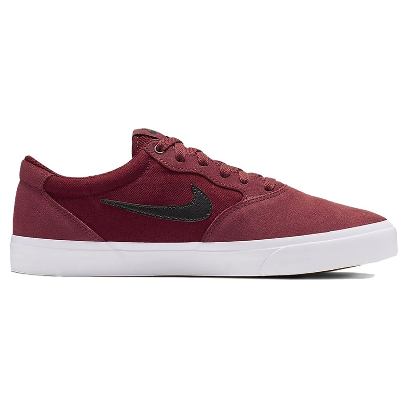 Кеды унисекс Nike SB Chron Solarsoft бордовые CD6278-602