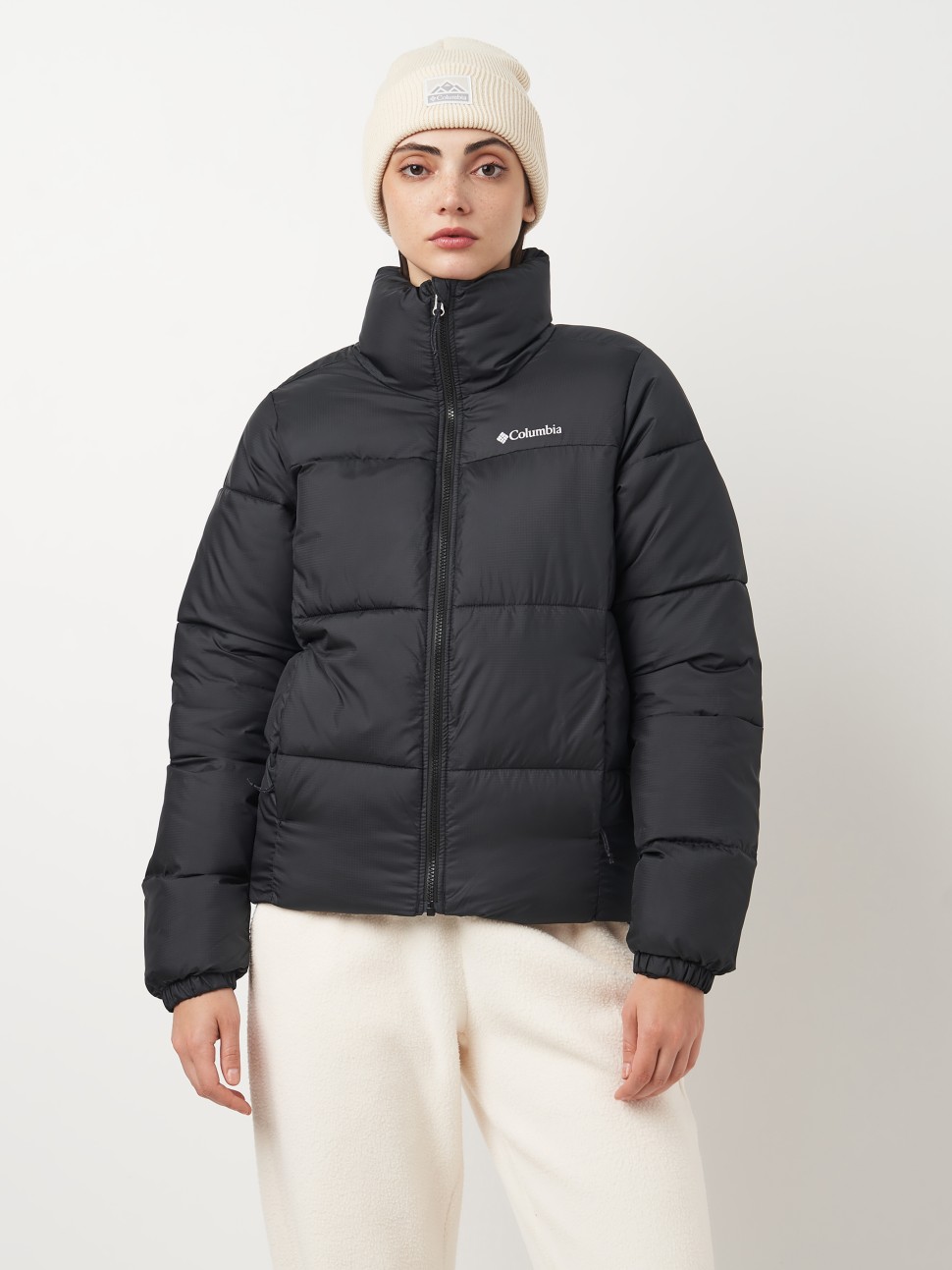 Куртка жіноча Columbia Puffect™ II Full Zip Jacket чорна 2090291-010 — фото 2