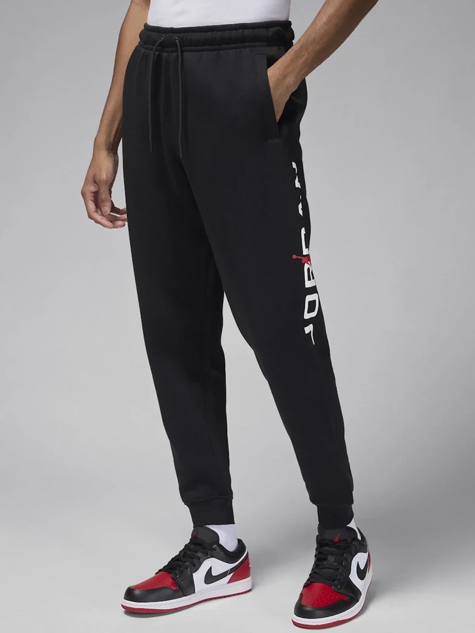 Штани чоловічі Nike M J ESS JD AIR STRCH FLC PANT чорні HQ4645-010 — фото 2