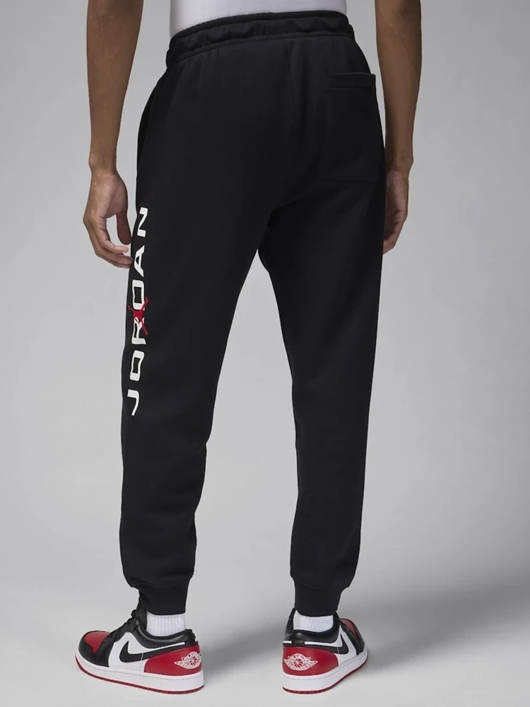 Штани чоловічі Nike M J ESS JD AIR STRCH FLC PANT чорні HQ4645-010 изображение 3