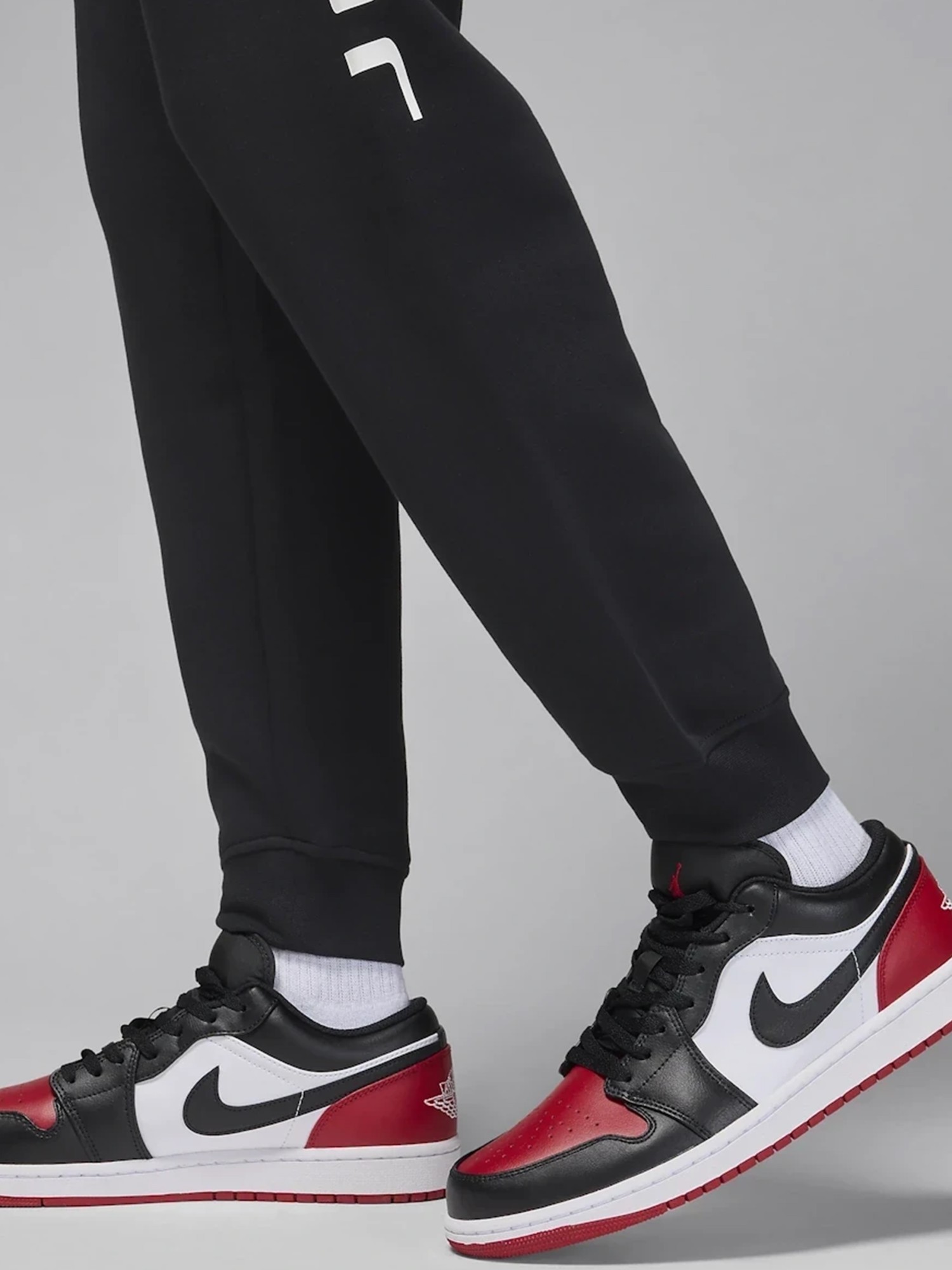 Брюки мужские Nike M J ESS JD AIR STRCH FLC PANT черные HQ4645-010 изображение 6