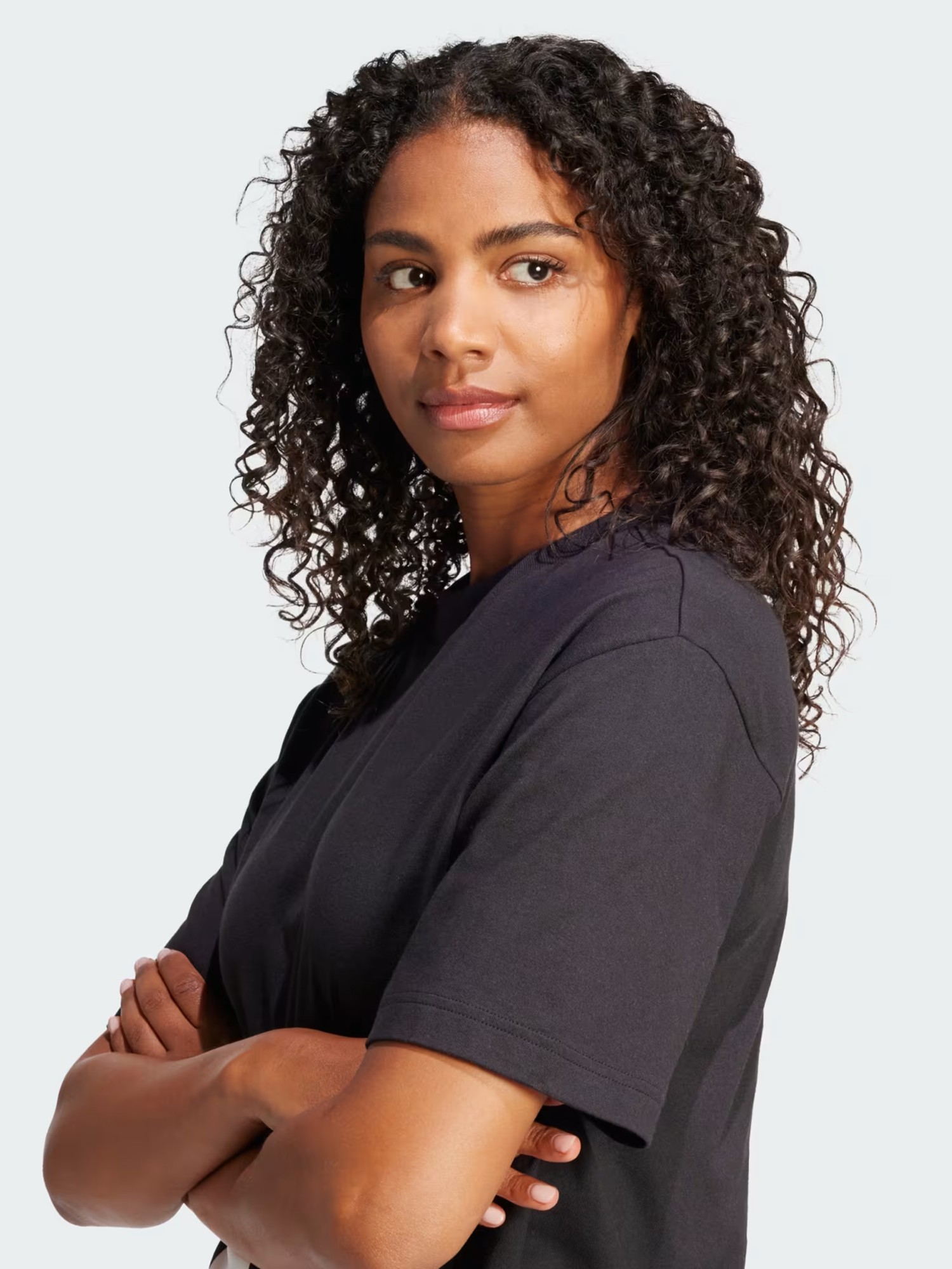 Футболка женская Adidas W BL SJ BF T черная JG8736 изображение 6