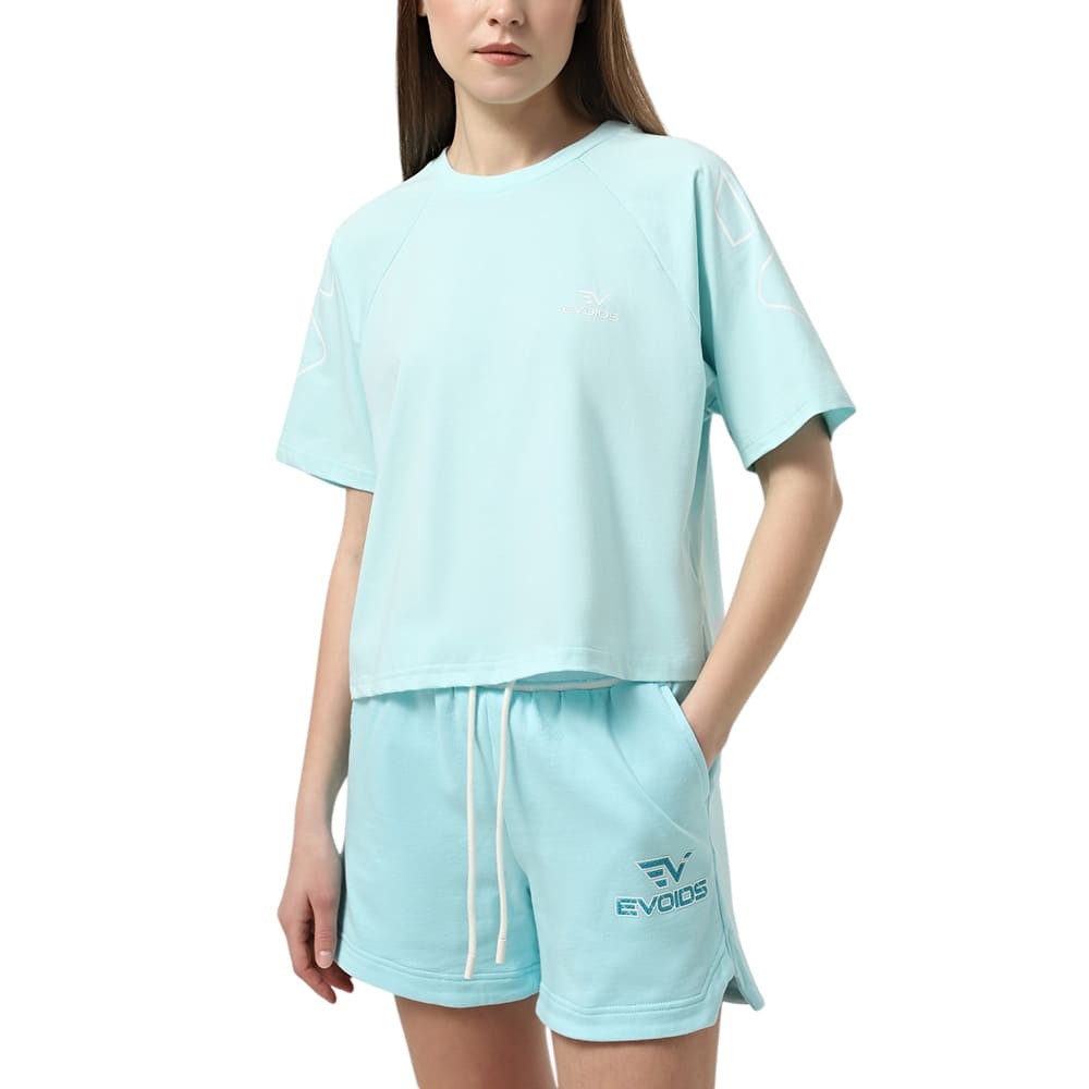 Футболка женская Evoids Clarisse голубая 552519-310