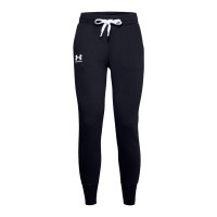 Штани жіночі Under Armour Rival Fleece Joggers чорні 1356416-001 изображение 1