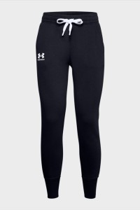 Штани жіночі Under Armour Rival Fleece Joggers чорні 1356416-001 изображение 2