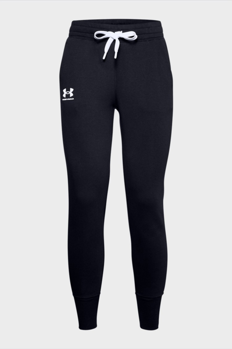 Штани жіночі Under Armour Rival Fleece Joggers чорні 1356416-001 изображение 2