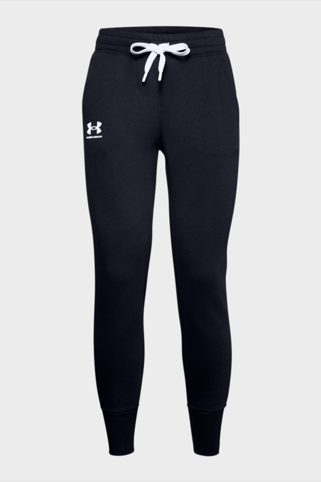 Штани жіночі Under Armour Rival Fleece Joggers чорні 1356416-001 изображение 2