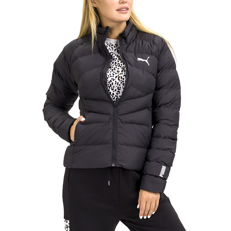 Куртка женская Puma WarmCell Lightweight Jacket черная 58222501 изображение 3