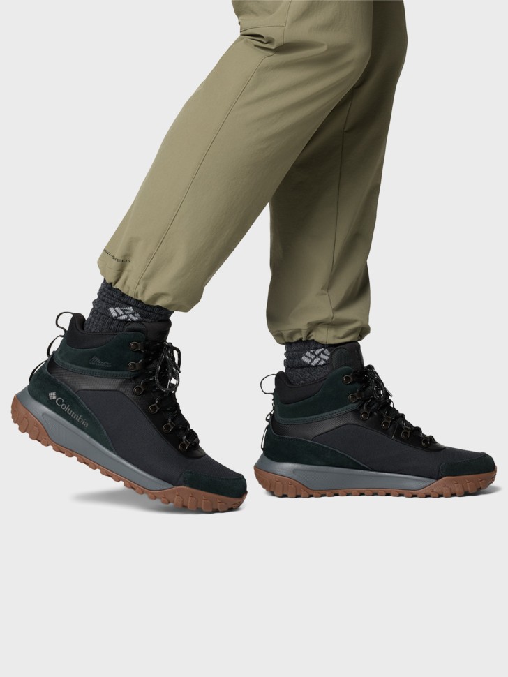 Ботинки мужские Columbia BURNSIDER™ WATERPROOF черные 2128821-010 изображение 8