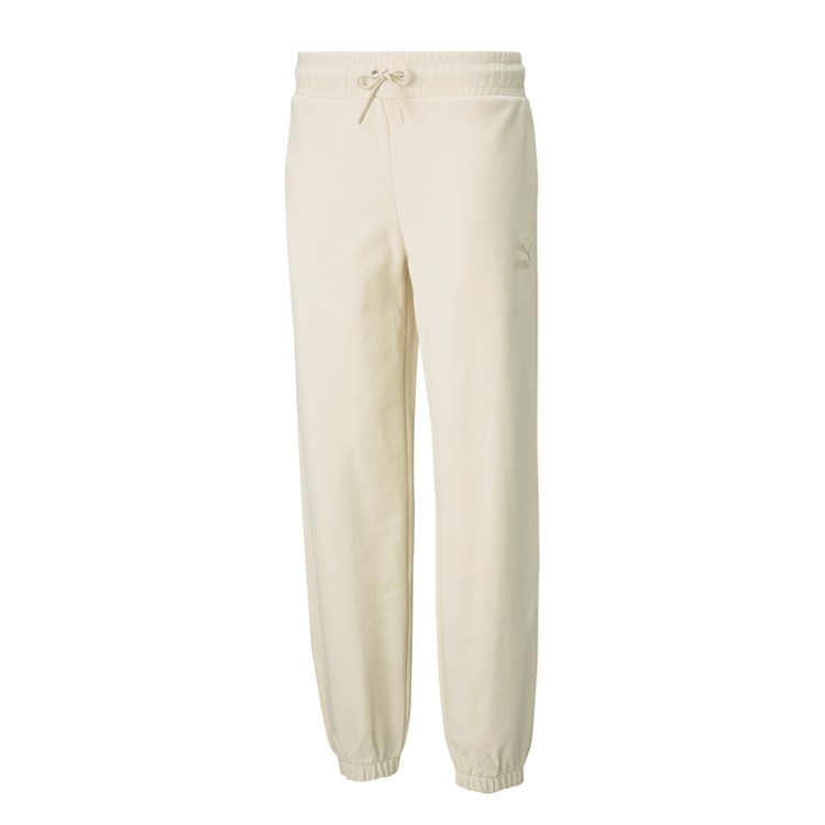 Брюки женские Puma Classics Relaxed Jogger бежевые 53041699 изображение 1
