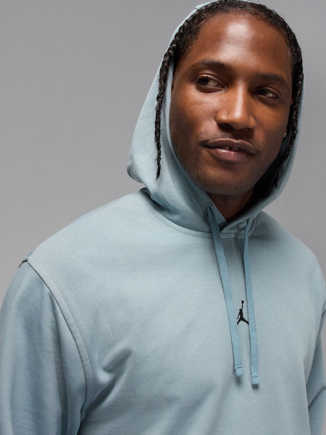 Толстовка мужская Nike M J DF SPRT CSVR FLC PO голубая FV8606-041 изображение 5