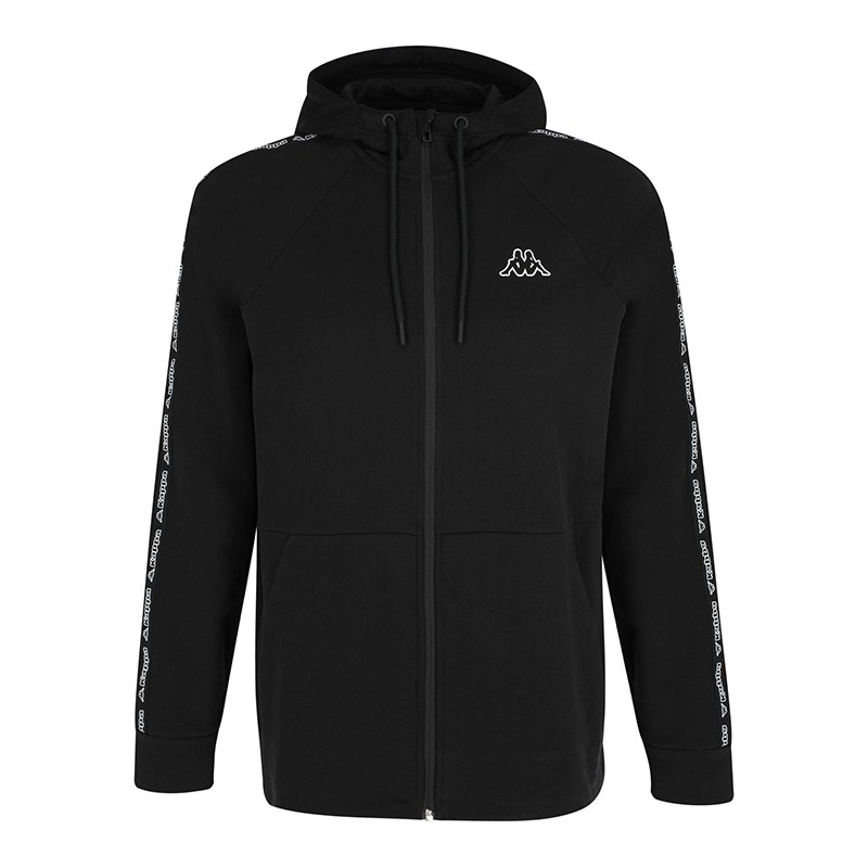 Толстовка чоловіча Kappa чорна 107932-99 изображение 1