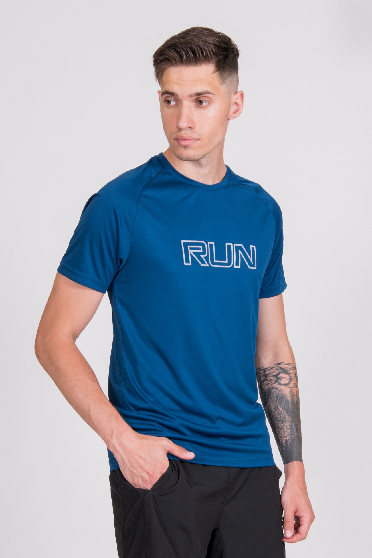 Футболка мужская Radder Tiroda голубая 122123-410  изображение 3