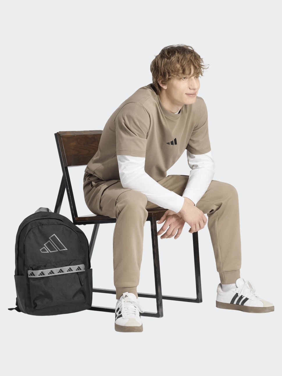 Брюки мужские Adidas M FELCZY C PANT мокко KF2384 — фото 6