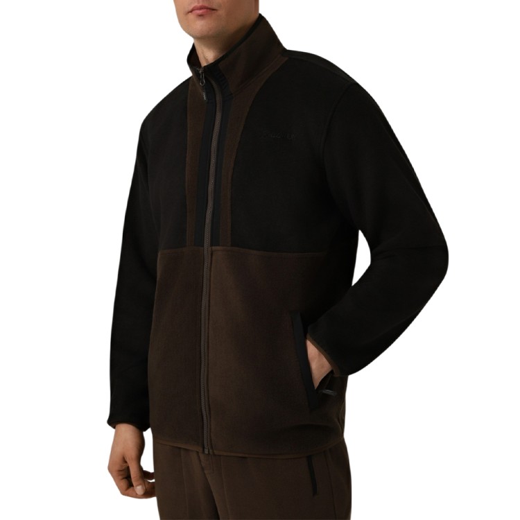 Men's hoodie Larum Pikes brown 102708-200