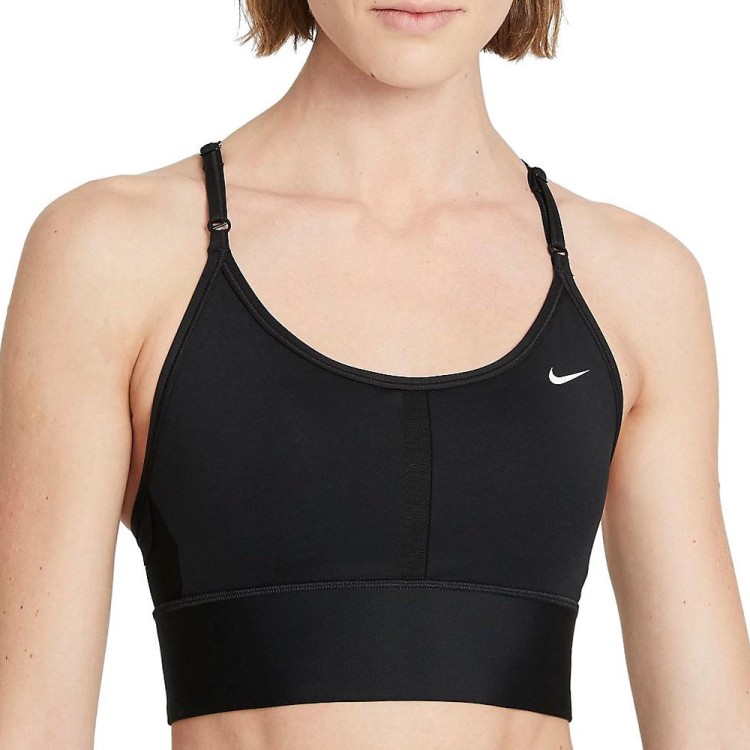 Бра женский Nike W Nk Df Indy Ll Bra черный DB8765-010 изображение 2