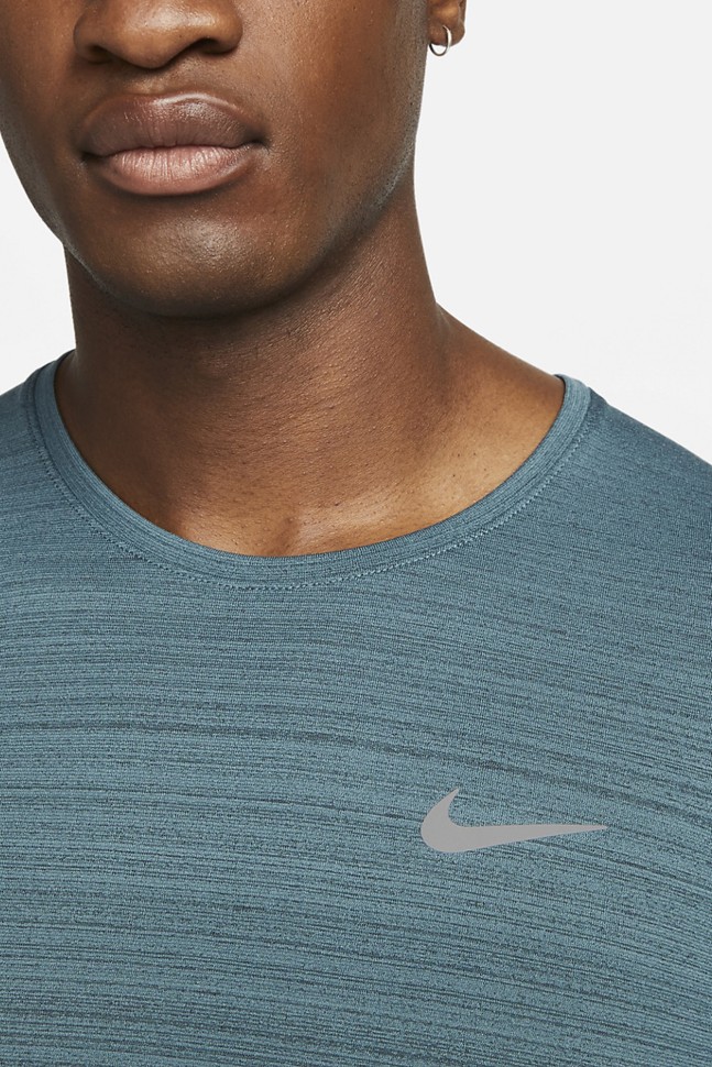 Футболка мужская Nike Dri-Fit Miler голубая CU5992-058 изображение 6