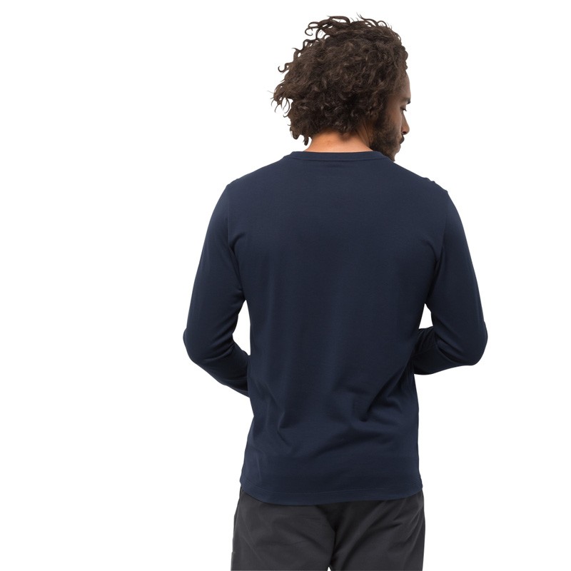 Футболка мужская Jack Wolfskin черная 1806221-1010 изображение 3