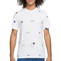 Футболка чоловіча Nike M Nsw 12 Mo Logo Aop Tee біла DN5246-100  изображение 1