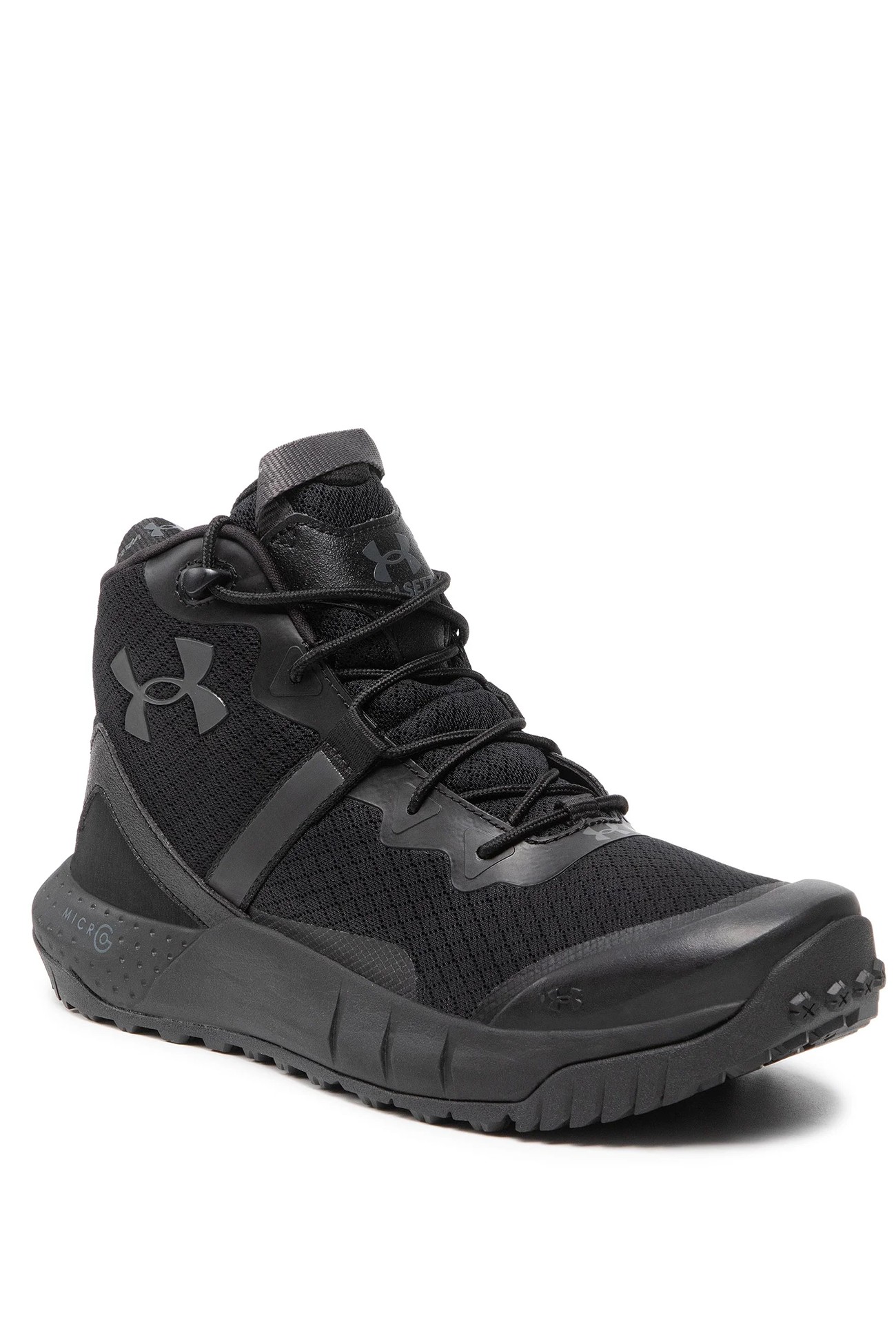 Ботинки мужские Under Armour UA Micro G Valsetz Mid черные 3023741-001 изображение 2