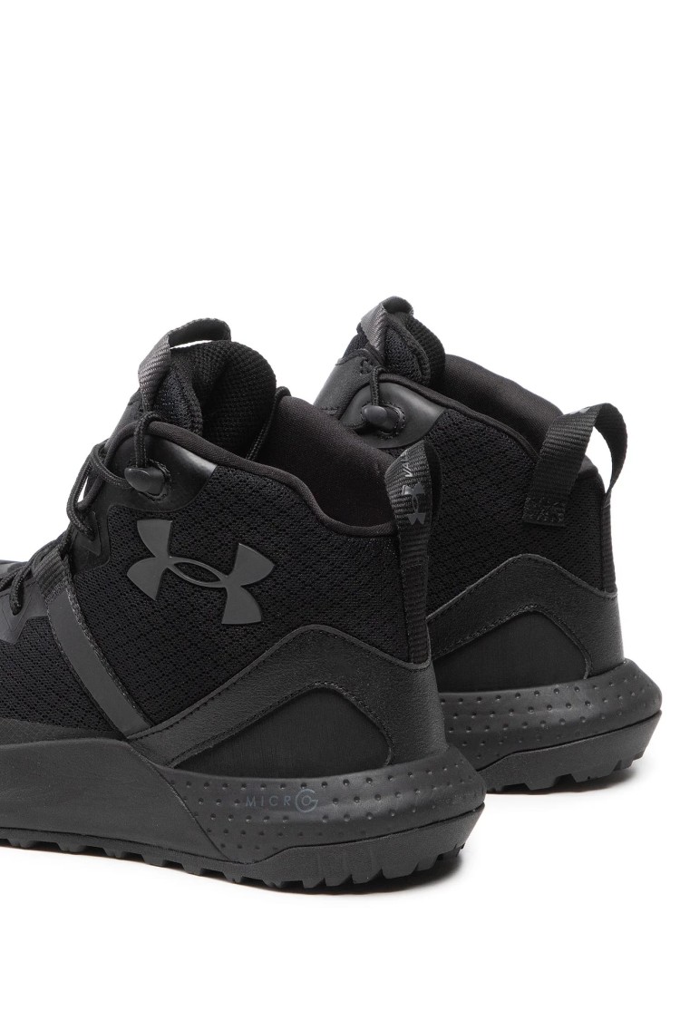 Ботинки мужские Under Armour UA Micro G Valsetz Mid черные 3023741-001 изображение 3
