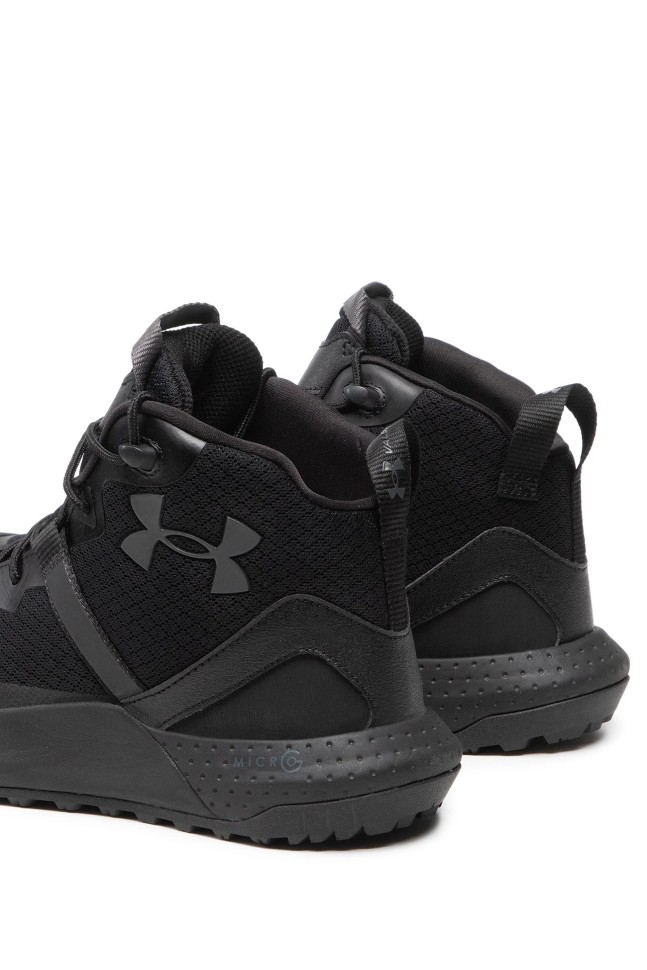 Ботинки мужские Under Armour UA Micro G Valsetz Mid черные 3023741-001 изображение 3